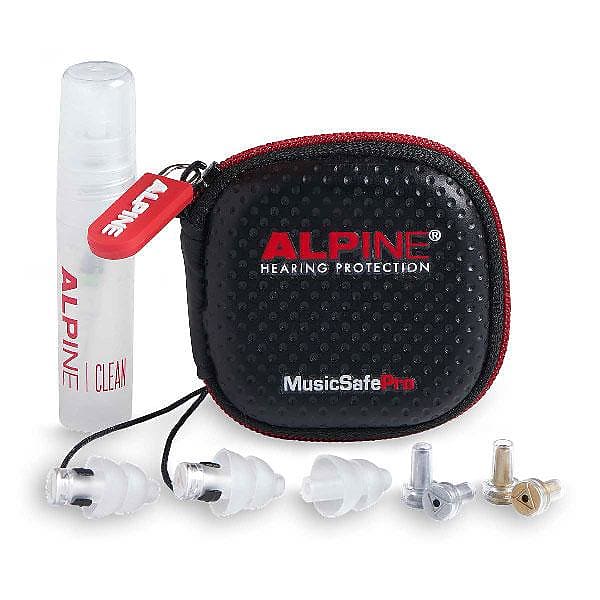 Alpine MusicSafe Pro Earplugs, Black