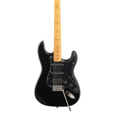 Squier Classic Vibe 70s Stratocaster HSS Maple Neck Black image 2