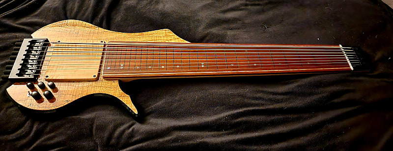 Svs Designs Headless 8 string Bass - Fretless - LED Fret | Reverb