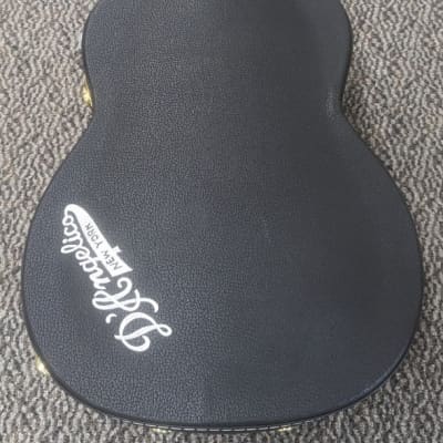 D'Angelico DAEOMXTWALGP Tammany XT Orchestra Acoustic Guitar - Walnut Stain Finish image 9