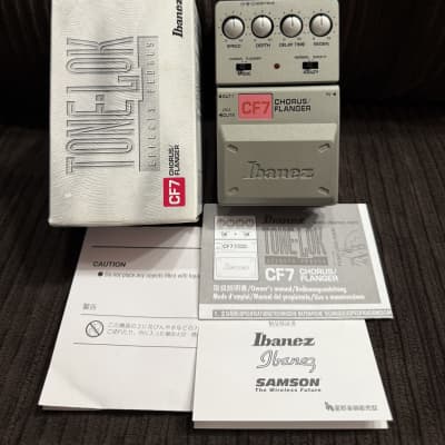 Reverb.com listing, price, conditions, and images for ibanez-cf7-chorus-flanger-pedal