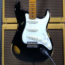 Fender Custom Shop '57 Reissue Stratocaster Heavy Relic 2014 Ebony Over Sunburst