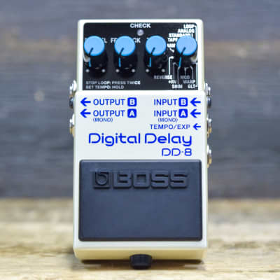 Boss DD-8 Digital Delay 10 Delay Types with Looper Stereo Delay Effect Pedal image 1