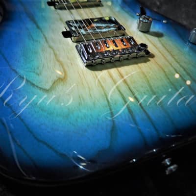 T's Guitars DST24 Custom 2019 Trans Blue Burst image 3