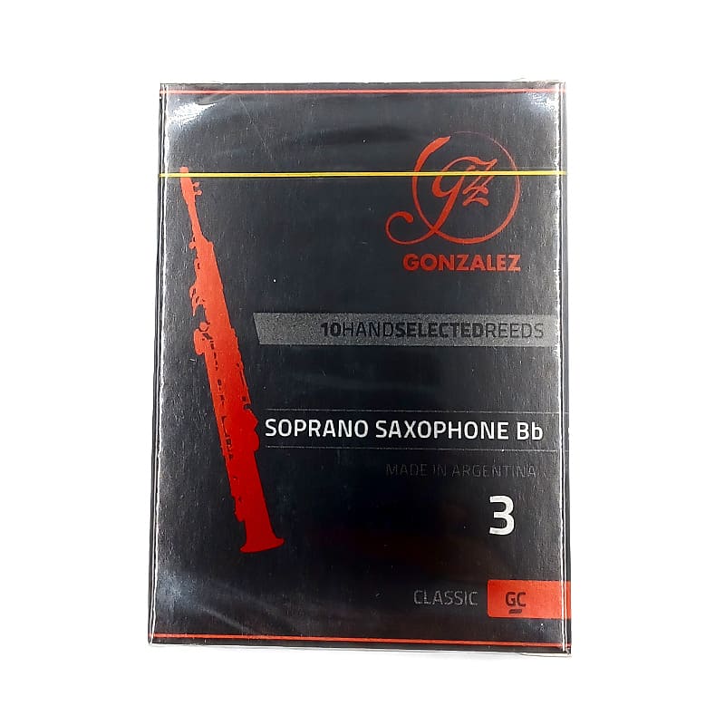 Gonzalez Classic Soprano Saxophone Reeds Reverb