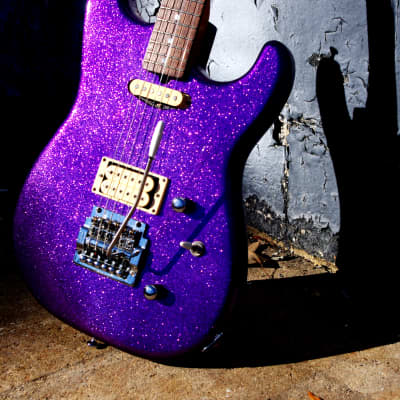 Strings & Things St. Blues  Eliminator II 1985 Purple Sparkle.   Special.  RARE. image 6