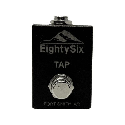 EightySix 2015A-NO Black Tap Tempo Switch Pedal (Normally Open) - Compare to MXR M199 image 3