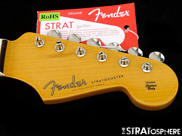 USA Fender ERIC JOHNSON Stratocaster Strat NECK + TUNERS Rosewood Bound  SALE!