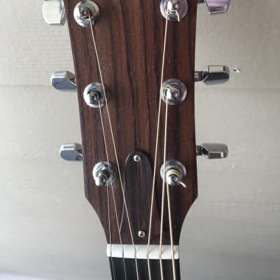 Taylor 214e-GL 2011 Natural Left Handed Acoustic Guitar & Gig Bag image 4