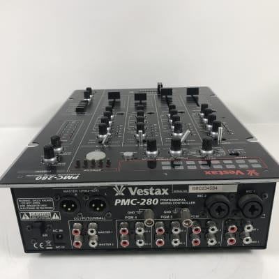 Vestax PMC-280 Professional Mixing Controller 4 Channel Audio DJ Mixer image 7