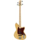 Ibanez Talman Bass Standard Electric Bass Guitar, Maple Fretboard, Mustard Yellow Flat