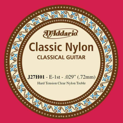D'Addario J27H01 - Corde au détail Mi 029 guitare classique