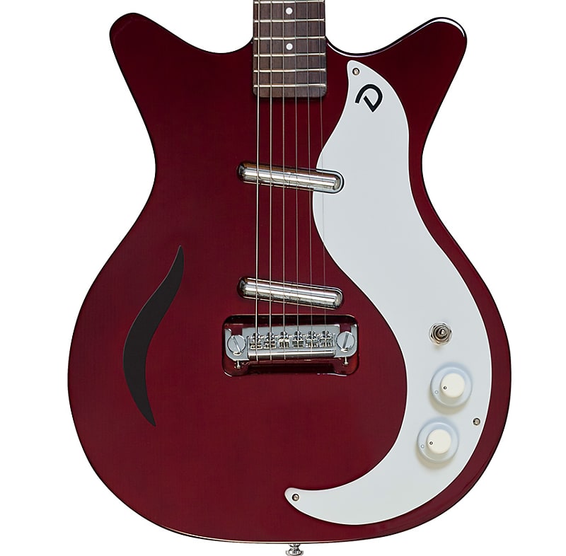 Danelectro '59M Spruce Double Cutaway Electric Guitar | Chianti (BACKORDERED) image 1