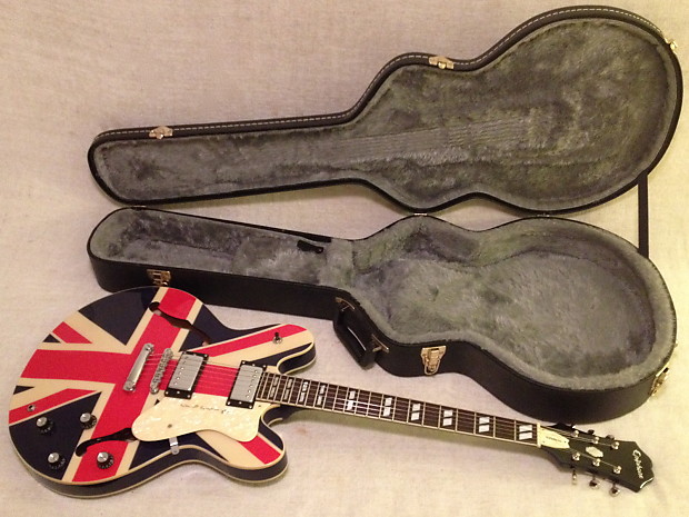 ギター Epiphone Supernova UnionJack Mint Unused ギター Epiphone Supernova UnionJack Mint Unused Epiphone