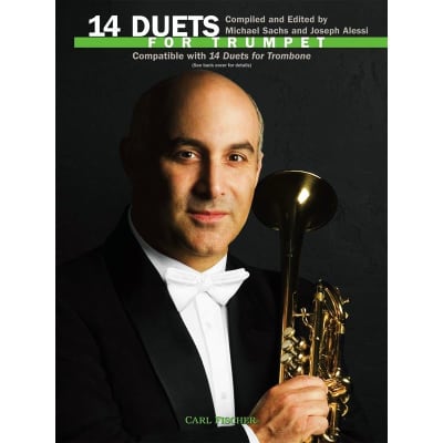 Carl Fischer Saxophone: 14 duets for trumpet for sale