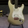 USA Hod Rodded Double-Fat Fender Stratocaster HH w/ Seymore Duncans in Shoreline Gold