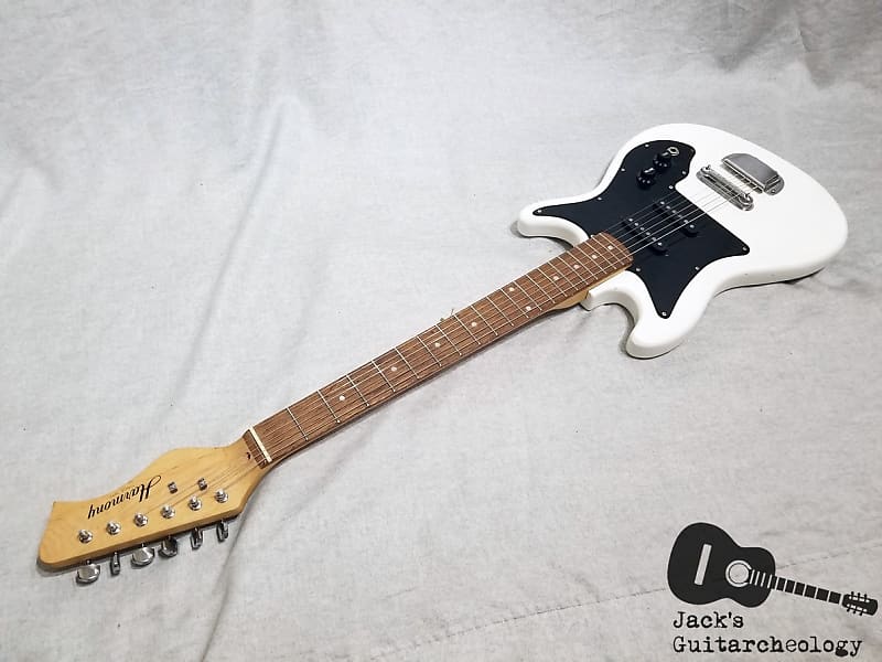 Harmony H-804 Electric Guitar (early 1980s, Olympic White
