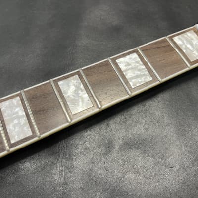 Unbranded Stratocaster Strat neck  Gloss Black 25.5" 12" radius Block Inlays. image 4