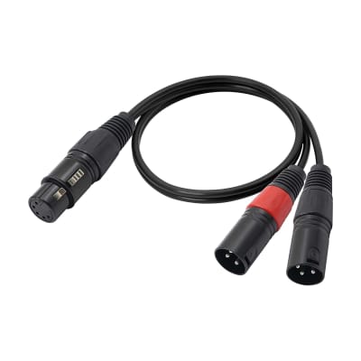 MIDI over XLR Adapter Cable. Male XLR to 5 Pin DIN. Neutrik & Van