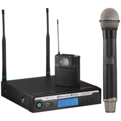 Electro Voice RE2 ClearScan Wireless handheld Microphone system