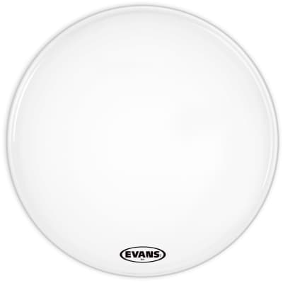 Evans 18" White MX1 Bass Drumhead image 2