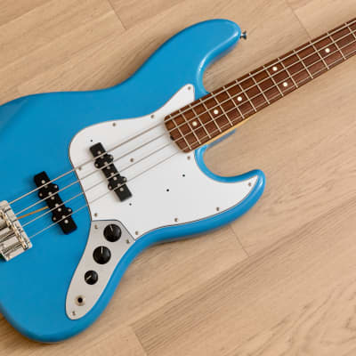 2019 Fender Hybrid 60s Jazz Bass California Blue, Mint Condition w/ USA Pickups, Japan MIJ image 1