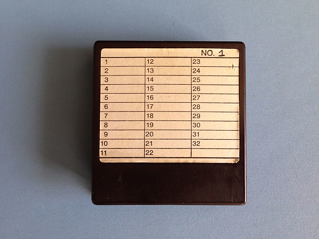 Yamaha RAM1 data cartridge for DX7, DX5, TX, RX11 etc.