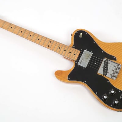 1976 Fender Telecaster Custom Natural Left Handed - Rare Lefty Tele - Original Case image 14