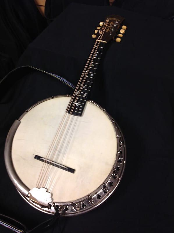 Bacon and Day B&D Special Vintage 8-String Banjo-Mandolin Late 1920's w/Video Presentation image 1