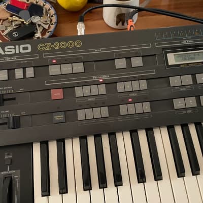 Casio CZ-3000 61-Key Synthesizer 1986 - Black