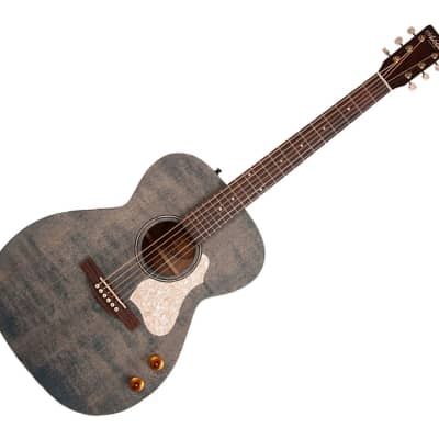 Art & Lutherie Legacy Acoustic-Electric Guitar w/ Q-Discrete Denim Blue image 1