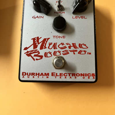 Reverb.com listing, price, conditions, and images for durham-electronics-mucho-boosto
