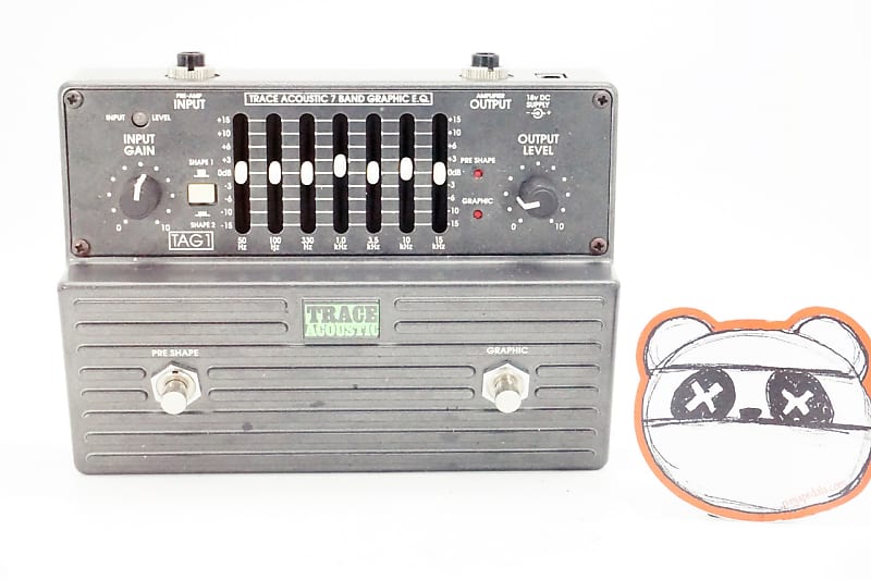 TRACE ACOUSTIC 7band graphic EQ TAG1 楽器・機材
