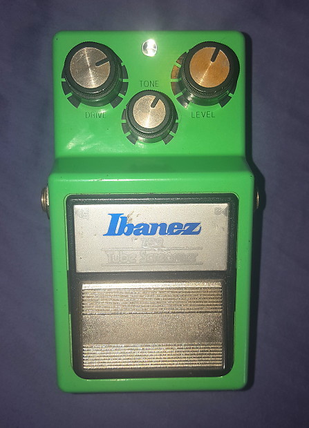 Ibanez TS9/808 brown mod guitar pedal