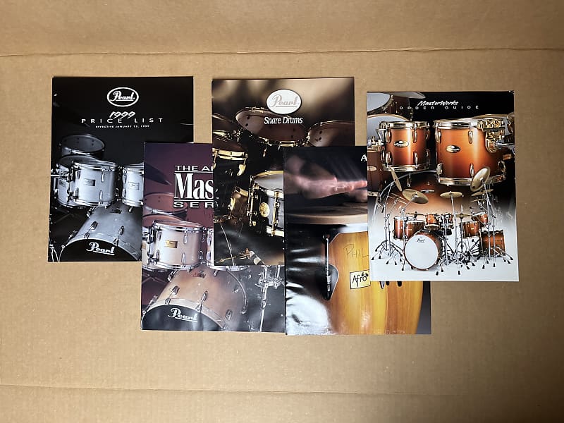 Pearl 1990's Catalog Collection Circa 1999 Reverb