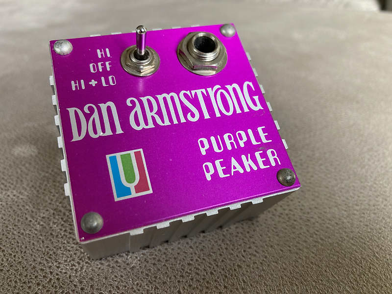Dan Armstrong Purple Peaker mid-1970's-Original owner image 1