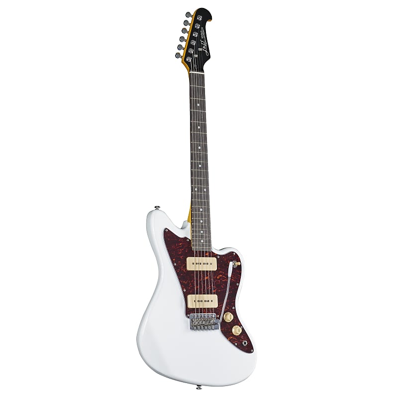 J & D E-Gitarre JM30 WH White - Electric Guitar image 1