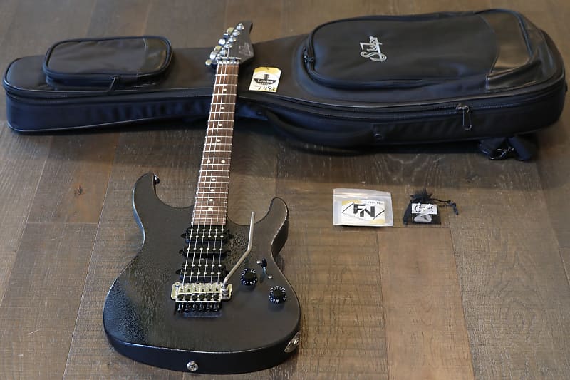 Suhr Modern Satin Pro Electric Guitar Black HSH w/ Floyd
