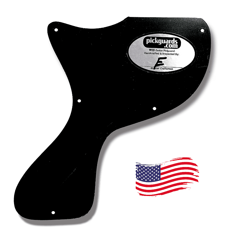 5 ply Black/Cream WIDE BEVEL Pickguard for Epiphone Les Paul