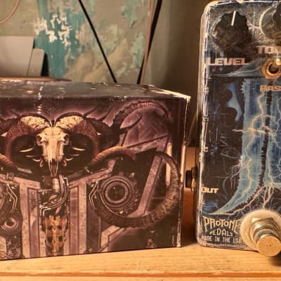 Reverb.com listing, price, conditions, and images for pro-tone-pedals-jeff-loomis-signature-overdrive