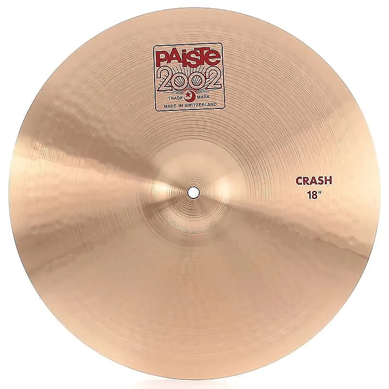 Paiste 18" 2002 Crash Cymbal image 1