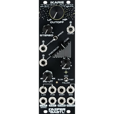 Bastl Instruments/Casper IKARIE Eurorack Dual/Stereo Filter Envelope  Follower and Saturation Module