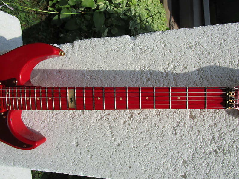 Fernandes LA-85 KK Guitar, 1990's, Red, Coil Tap, Gig Bag Fernandes LA-85 KK Guitar, 1990's, Red, Coil Tap, Gig Bag