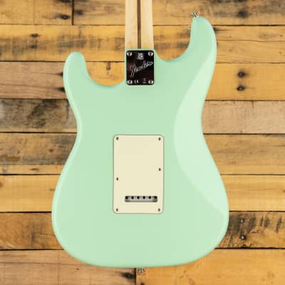 Fender American Performer Stratocaster HSS with Maple Fretboard 2022 - Satin Surf Green image 2