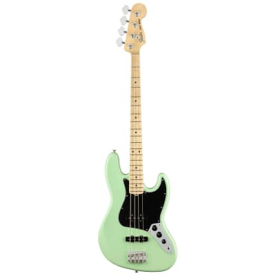 Fender American Performer Jazz Bass (Satin Surf Green, Maple Fretboard) for sale