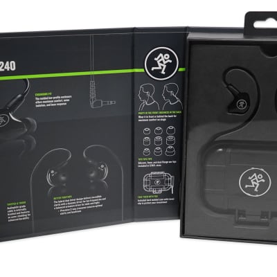 Mackie MP-240 Dual Hybrid Driver Professional In-Ear Monitors+Molded Carry Case image 3