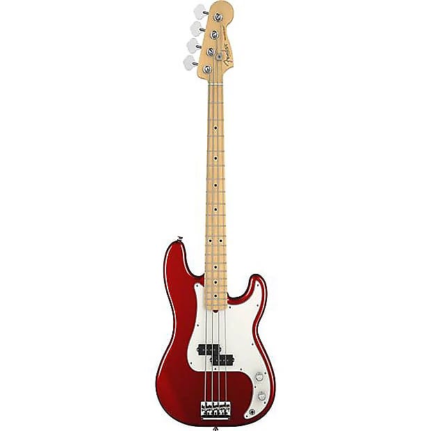 美品 Fender AmericanStandard PrecisionBass Fender Standard Precision Bass (MN) - olympic white Solid