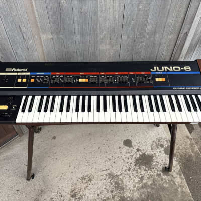 Roland Juno-6 61-Key Polyphonic Synthesizer Serviced 100% working