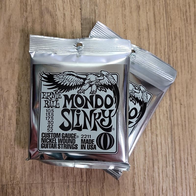 Ernie Ball 2X sets 2211 Mondo Slinky 10.552 Reverb