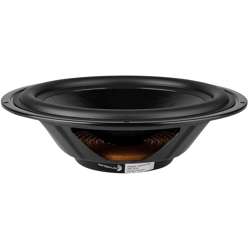 Dayton Audio - DS270-PR - 10&quot; Designer Series Passive Radiator - Black  			